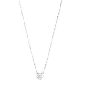 NEW Kendra Scott Rue Pendant Necklace in Silver